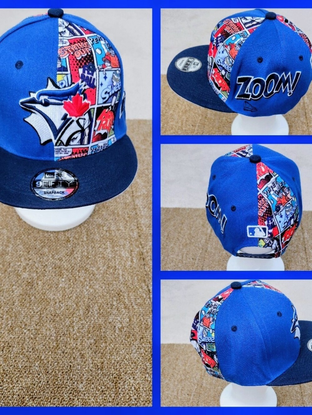 TORONTO BLUE JAYS MLB BASEBALL SNAPBACK HAT.